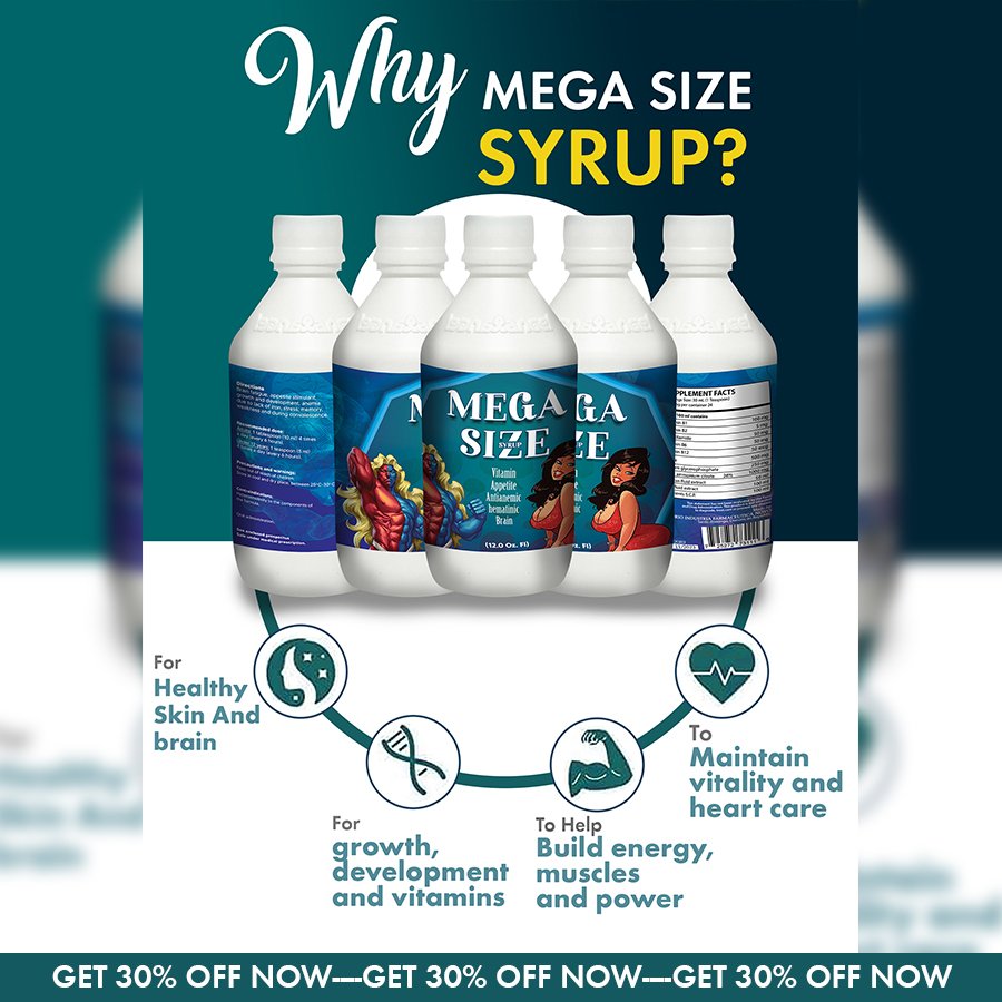 Mega Size Syrup