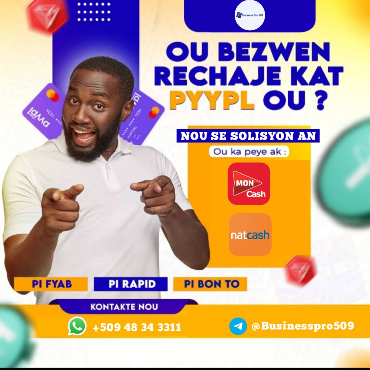Rechaj MasterCard Pyypl
