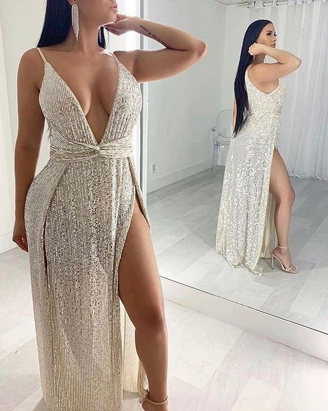 Robe longue soiree