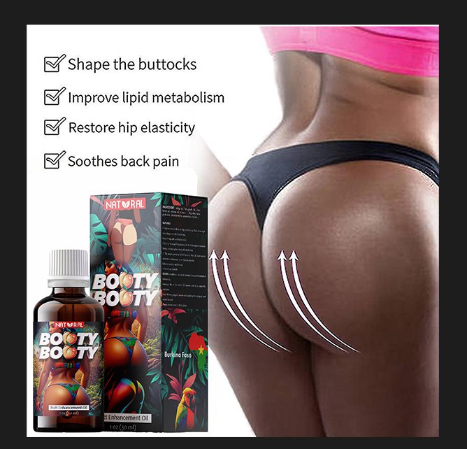 Booty booty butt enhancement oil