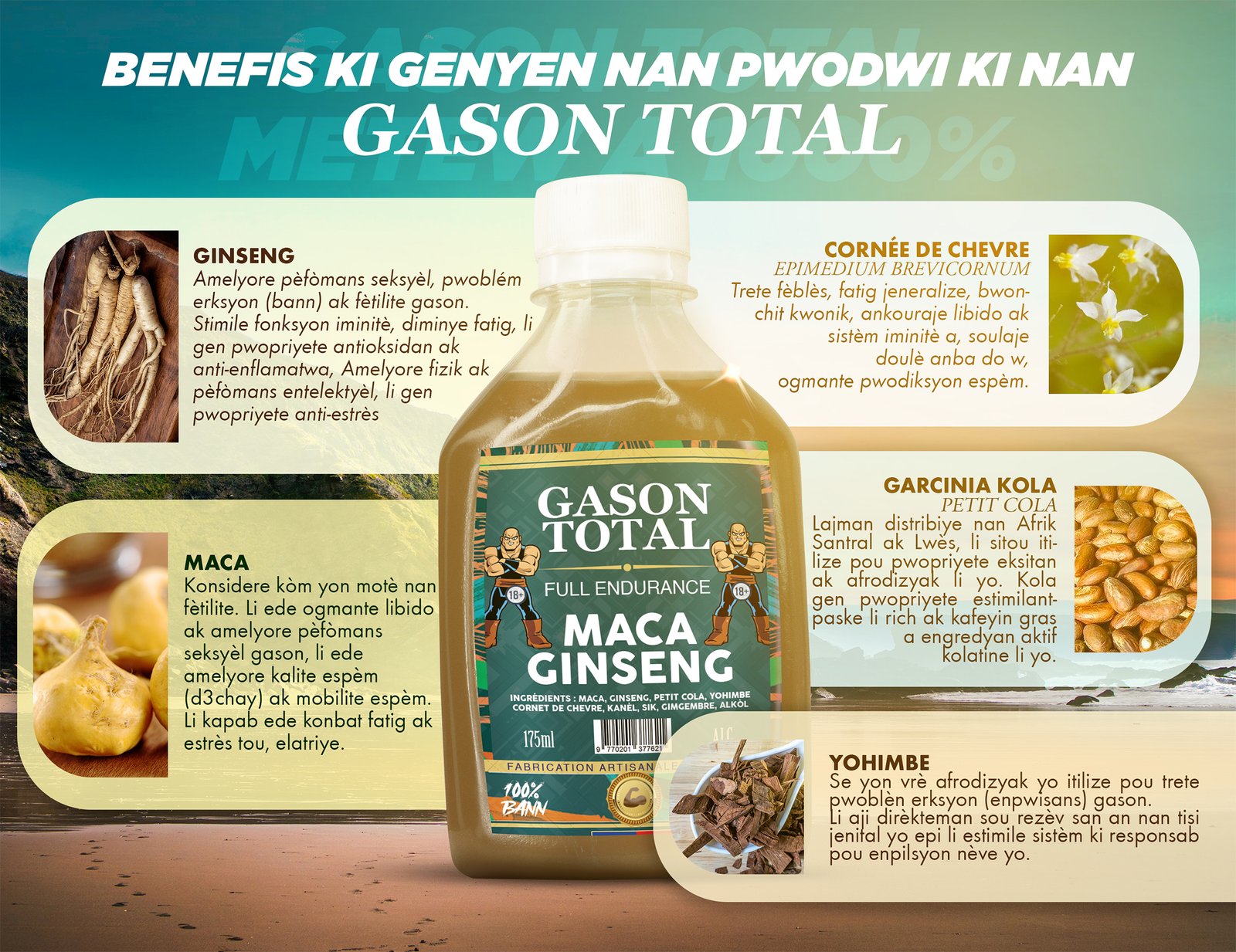 Gason Total Maca Ginseng